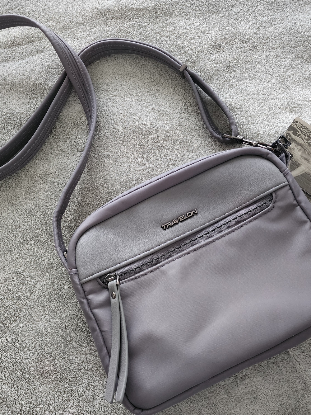 NEW Travelon 5-point Anti-theft Crossbody Bag
